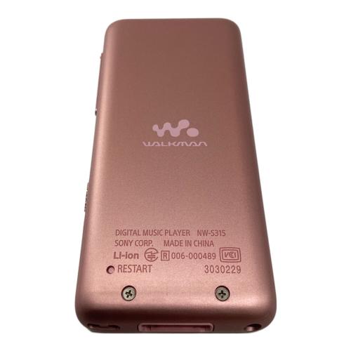 SONY (ソニー) ポータブルプレーヤー NW-S315