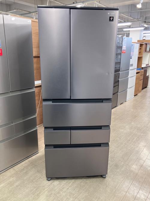 SHARP (シャープ) 6ドア冷蔵庫 SJ-MF55M-H 2024年製 プラズマクラスター 545L