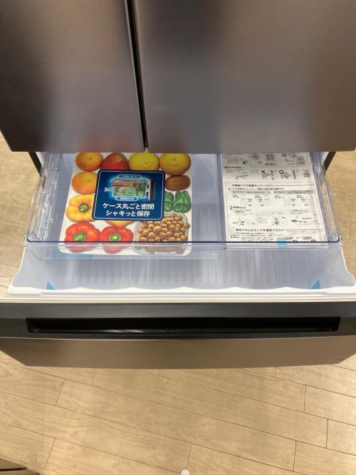 SHARP (シャープ) 6ドア冷蔵庫 SJ-MF55M-H 2024年製 プラズマクラスター 545L