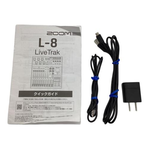 ZOOM (ズーム) 8-TRACK MIXER/RECORDER LiveTrak L-8