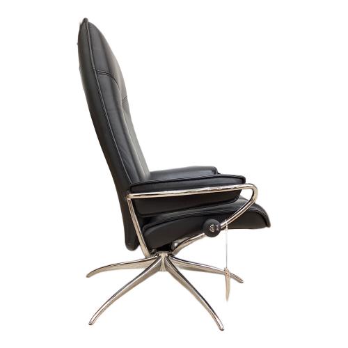 Ekornes (エコーネス) リクライニングチェア オットマン欠品 @ ブラック CITY