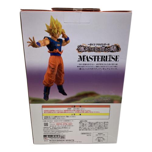 BANDAI SPIRITS (バンダイスピリッツ) D賞 孫悟空 MASTERLISE フィギュア 「一番くじ ドラゴンボール 激突!!宇宙を賭けた闘い」