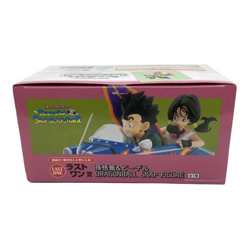 BANDAI SPIRITS (バンダイスピリッツ) ラストワン賞 孫悟飯&ビーデル フィギュア 一番くじ ドラゴンボール スナップコレクション2