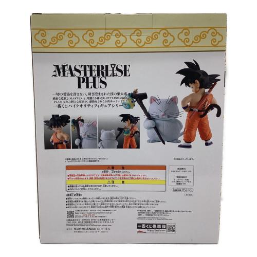 BANDAI SPIRITS (バンダイスピリッツ) A賞 孫悟空&カリン MASTERLISE PLUS フィギュア 一番くじ ドラゴンボール EX 雲の上の神殿