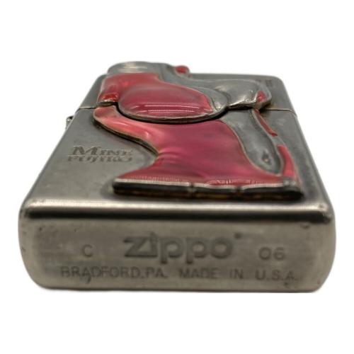 ZIPPO (ジッポ) オイルライター 2006年製 MINE FUJIKO