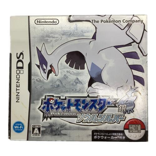 任天堂 (ニンテンドウ) ポケットモンスター ソウルシルバー DS用ソフト 箱とポケウォーカーにヨゴレ CERO A (全年齢対象)