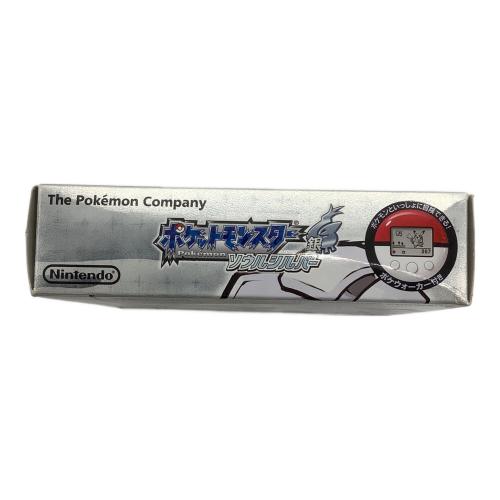 任天堂 (ニンテンドウ) ポケットモンスター ソウルシルバー DS用ソフト 箱とポケウォーカーにヨゴレ CERO A (全年齢対象)
