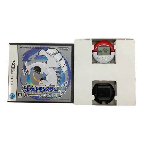 任天堂 (ニンテンドウ) ポケットモンスター ソウルシルバー DS用ソフト 箱とポケウォーカーにヨゴレ CERO A (全年齢対象)