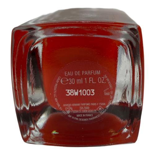GIORGIO ARMANI (ジョルジオアルマーニ) オードパルファム 30ml 残量80%-99% シィパシオーネ