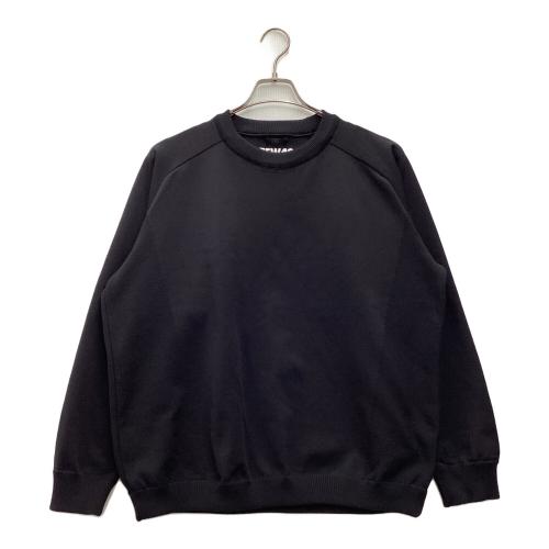 TFW49 (ティーエフダブリューフォーティーナイン) ROUND NECK KNIT T092220001 メンズ SIZE M ブラック