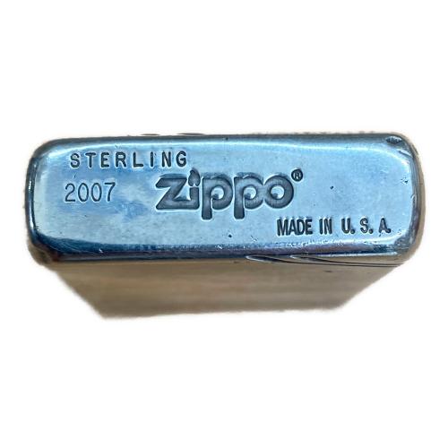 ZIPPO (ジッポ) オイルライター 2007/2003 銀色