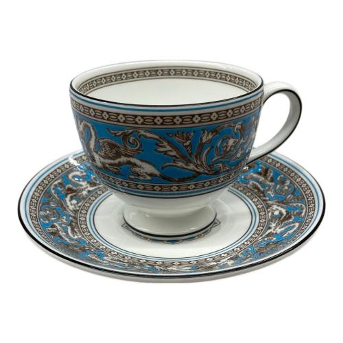 Wedgwood (ウェッジウッド) カップ&ソーサー フロレンティーン・ターコイズ