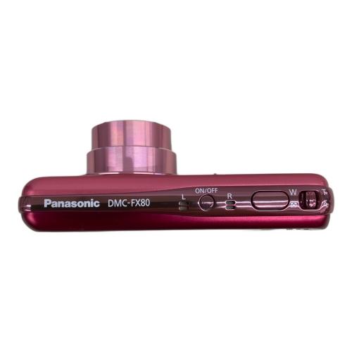 Panasonic (パナソニック) コンパクトデジタルカメラ DMC-FX80