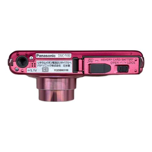 Panasonic (パナソニック) コンパクトデジタルカメラ DMC-FX80