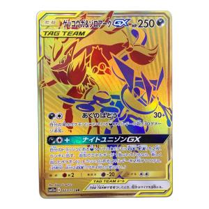 ゲッコウガ＆ゾロアークGX ポケモンカード 223/173 UR