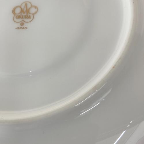 大倉陶園 (オオクラトウエン) カップ&ソーサー 26C/5211 モーニング碗皿