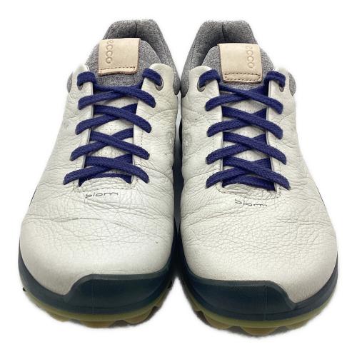 ECCO (エコー) ゴルフシューズ BIOM G3 レディース SIZE 24.5cm ホワイト×グレー