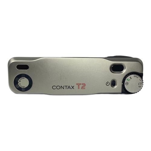 CONTAX (コンタックス) フィルムカメラ T2 チタンクローム 動作確認済