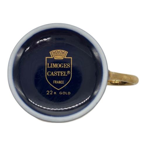 LIMOGES CASTEL (リモージュキャッスル) デミタスカップ 22K GOLD 金彩
