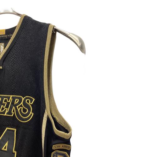 adidas (アディダス) NBAジャージー トレーニングウェア NBA LAKERS ”24 BRYANT” 記念モデル メンズ SIZE M ブラック×ゴールド
