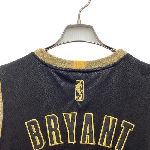 adidas (アディダス) NBAジャージー トレーニングウェア NBA LAKERS ”24 BRYANT” 記念モデル メンズ SIZE M ブラック×ゴールド