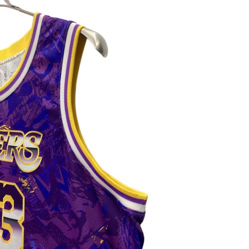 NIKE (ナイキ) NBAジャージー トレーニングウェア DA6951-504 NBA LAKERS "23 JAMES" メンズ SIZE 3XL パープル