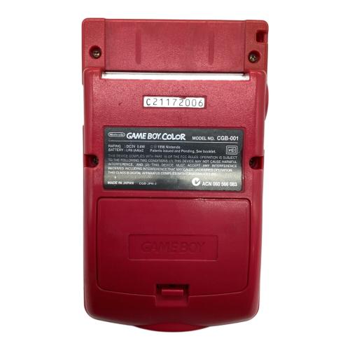 Nintendo (ニンテンドー) GAMEBOY COLOR CGB-001