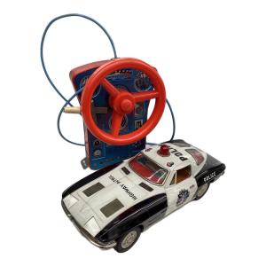 BANDAI (バンダイ) ハンドルリモコン ポリスカー レトロホビー