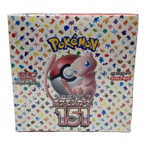 強化拡張パックポケモンカード151 ポケモンカード