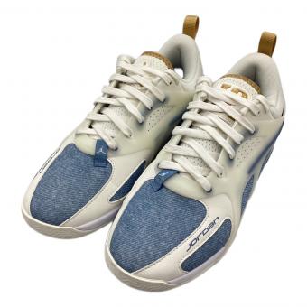 NIKE (ナイキ) ジョーダン エアー PF Denim and Gold バスケットボールシューズ FZ2473-104 メンズ SIZE 27.5cm スカイブルー