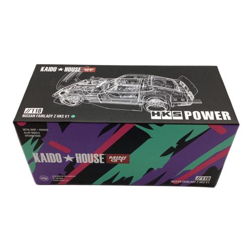 MINIGT HKS Nissan Fairlady Z V1 ミニカー