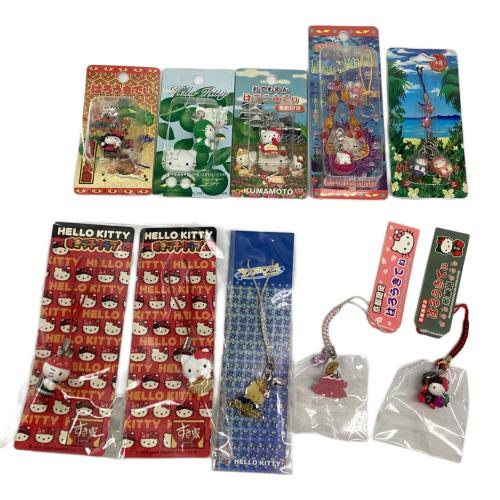 ご当地ハローキティキーホルダー10Pセット 未使用品