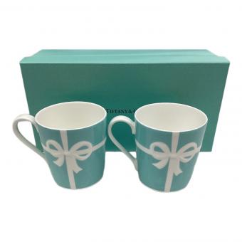 TIFFANY & Co. (ティファニー) マグカップ ブルーリボンペアマグカップ