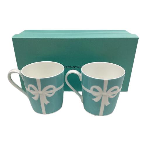 TIFFANY & Co. (ティファニー) マグカップ ブルーリボンペアマグカップ