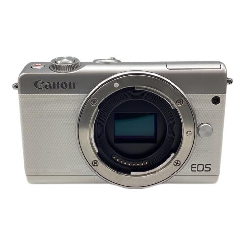 CANON (キヤノン) ミラーレス一眼カメラ eos m100 EOS M100 ダブルズームキットホワイト