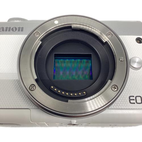 CANON (キヤノン) ミラーレス一眼カメラ eos m100 EOS M100 ダブルズームキットホワイト