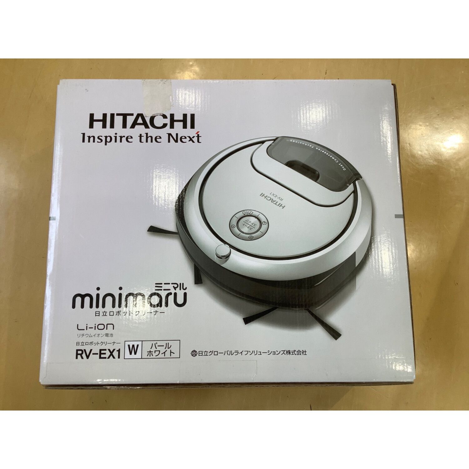 新品】HITACHI ロボットクリーナー ミニマル RV-EX1 - 掃除機