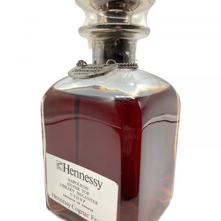ヘネシー (Hennessy) コニャック LIBRARY DECANTER 700ml ナポレオン・シルバートップ 未開封