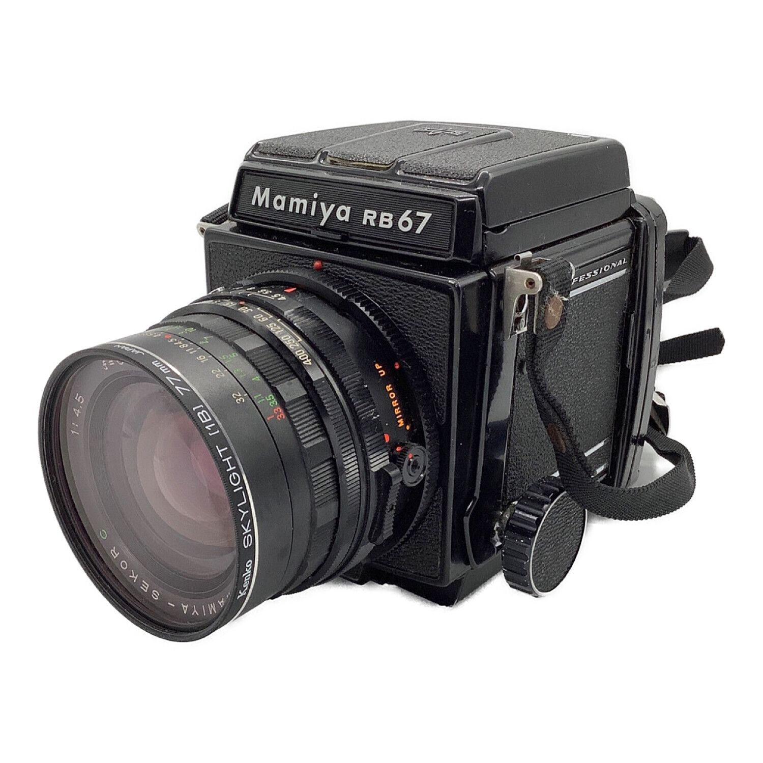 マミヤ 中判カメラ RB67 箱・各種レンズ 曇りカビ有 現状品保証無