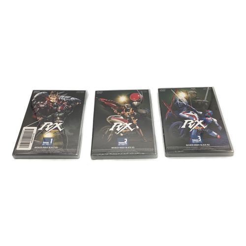 仮面ライダーBLACK RX vol.1-3 未開封品 〇｜トレファクONLINE