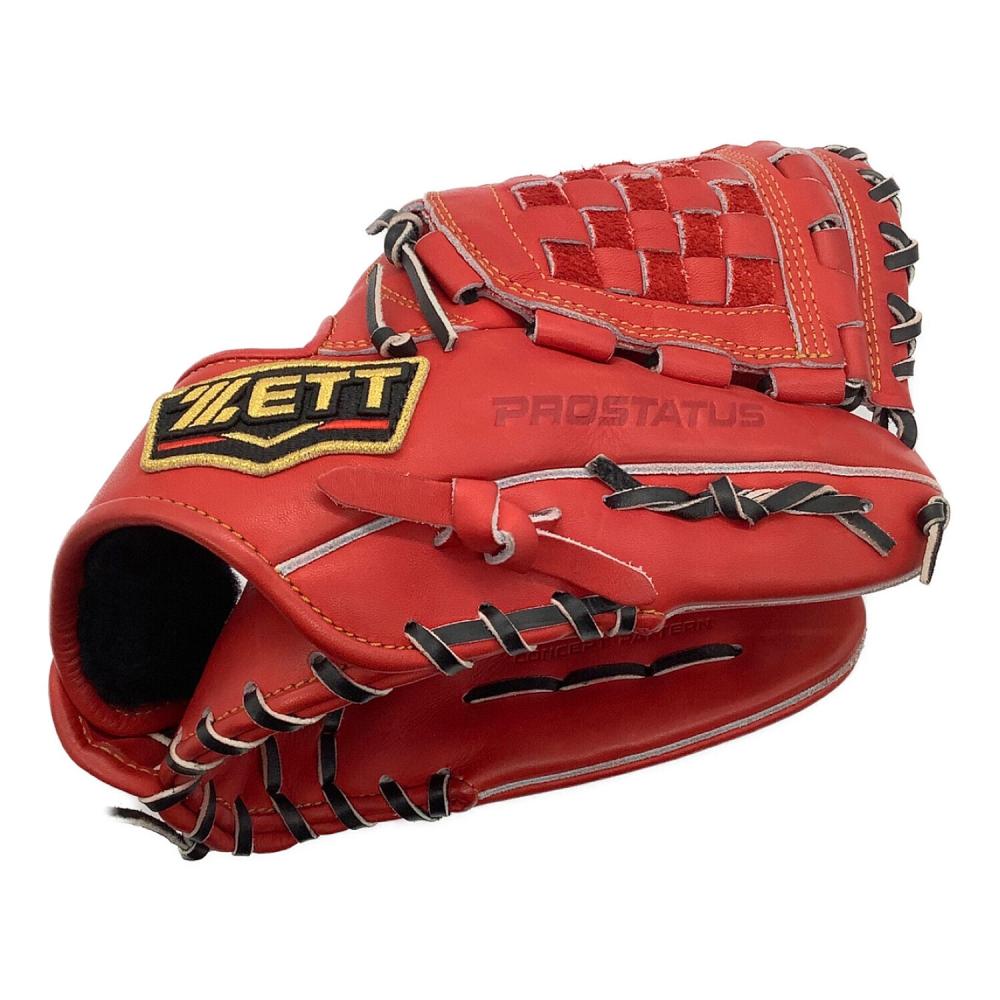 ZETT 軟式グローブ PROSPORTSレッド/ブラック 源田モデル ZETT 軟式グローブ PROSPORTSレッド/ブラック 源田モデル ZETT 軟式