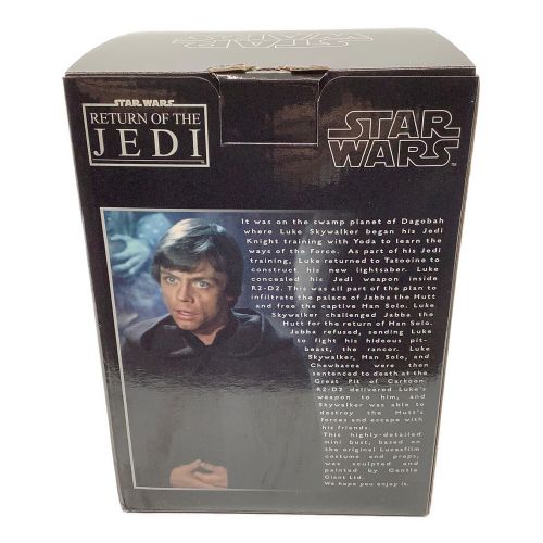 STARWARS LUKE SKYWALKER  COLLECTIBLE MINI BUST