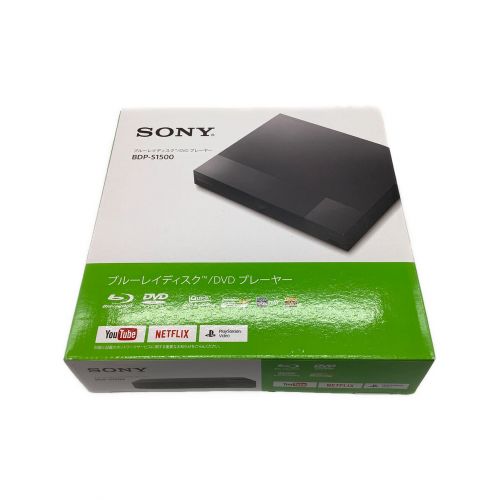 SONY (ソニー) DVDプレーヤー BDP-S1500 2015年製 1860226｜トレファク
