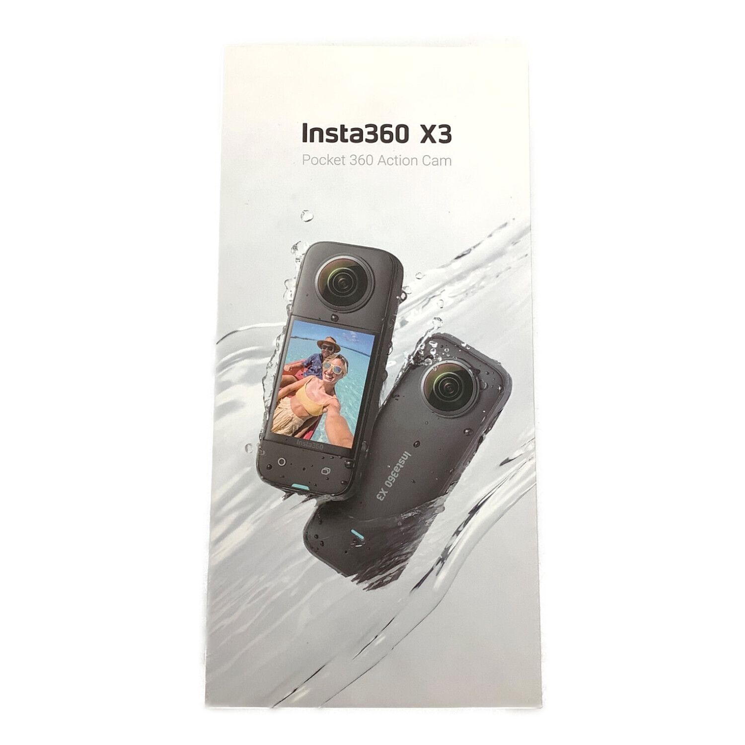 アクションカメラinsta360 X3 11968×5984(静止画) /5760×2880(動画