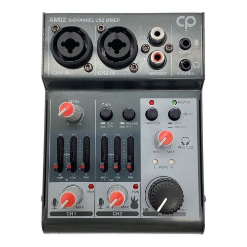 CLASSICPRO ミキサー AM02 2-CHANNEL USB MIXER