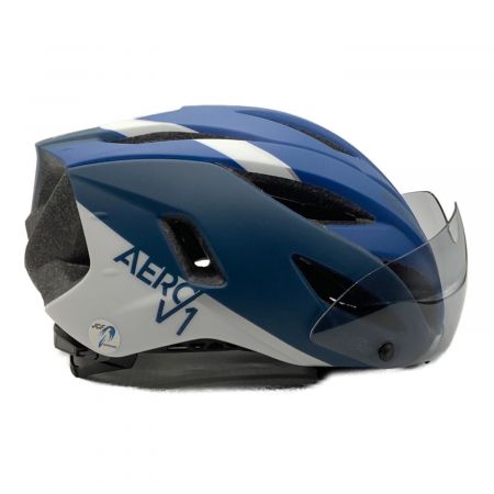 OGK (オージーケ) ヘルメット ブルー S/Mサイズ AERO-V1