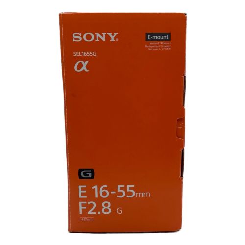 SONY (ソニー) ズームレンズ SEL1655G 16-55mm 2.8 Eマウント -