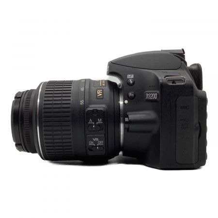 Nikon (ニコン) デジタル一眼レフカメラ D3200 2416万画素 APS-C 23.2mm×15.4mm CMOS 専用電池 2150787