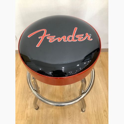 FENDER (フェンダー) バースツール ブラック×レッド 24インチ