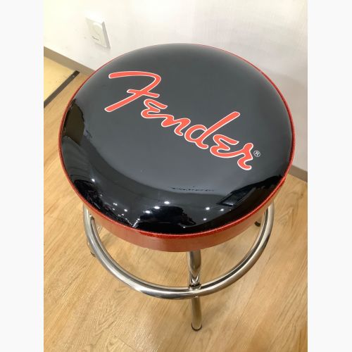 FENDER (フェンダー) バースツール ブラック×レッド 24インチ